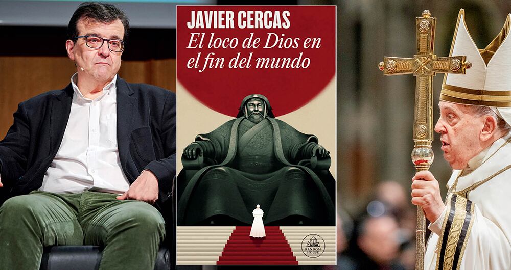 El español Javier Cercas, quien hablará de El loco del dios en el fin del mundo, fruto de las conversaciones que tuvo con el difunto papa Francisco durante un viaje a Mongolia.