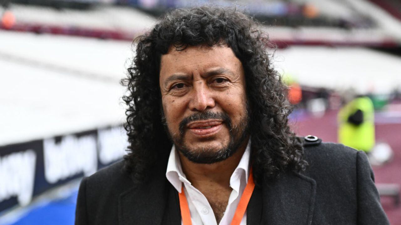 René Higuita, histórico arquero colombiano.