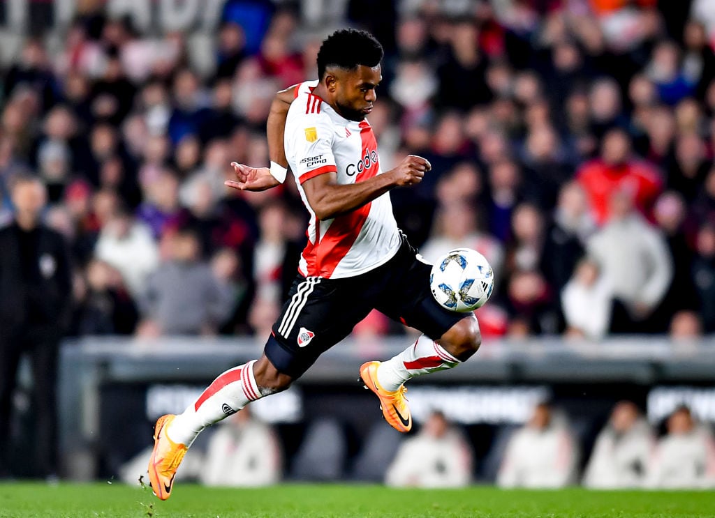 Miguel Borja fue inicialista en victoria de River Plate