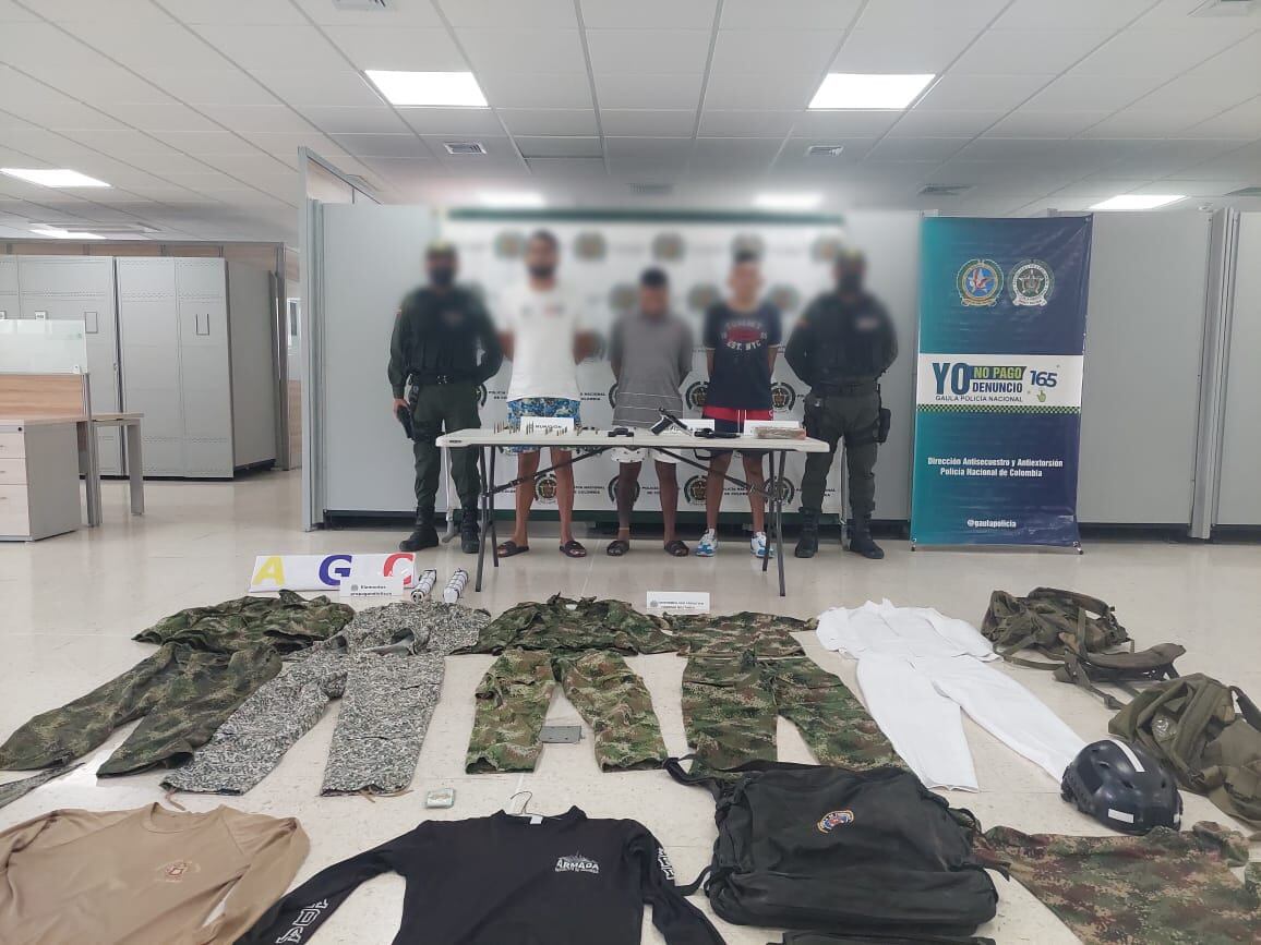 Capturados en Cartagena