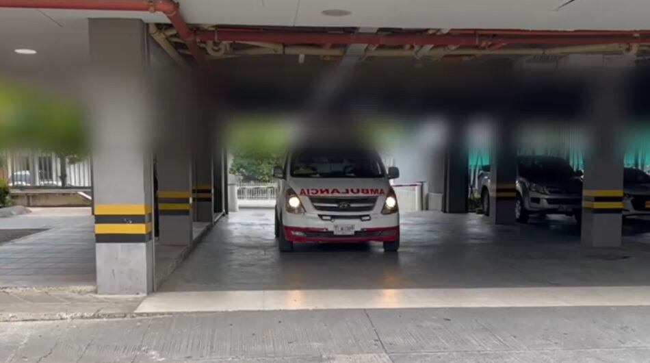 Ambulancia robada en Bogotá.