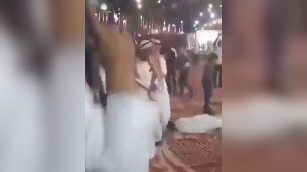 El hombre que disparó el arma fue detenido.