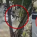 Este fue el momento en el que ocurrió el intento de robo y la captura.