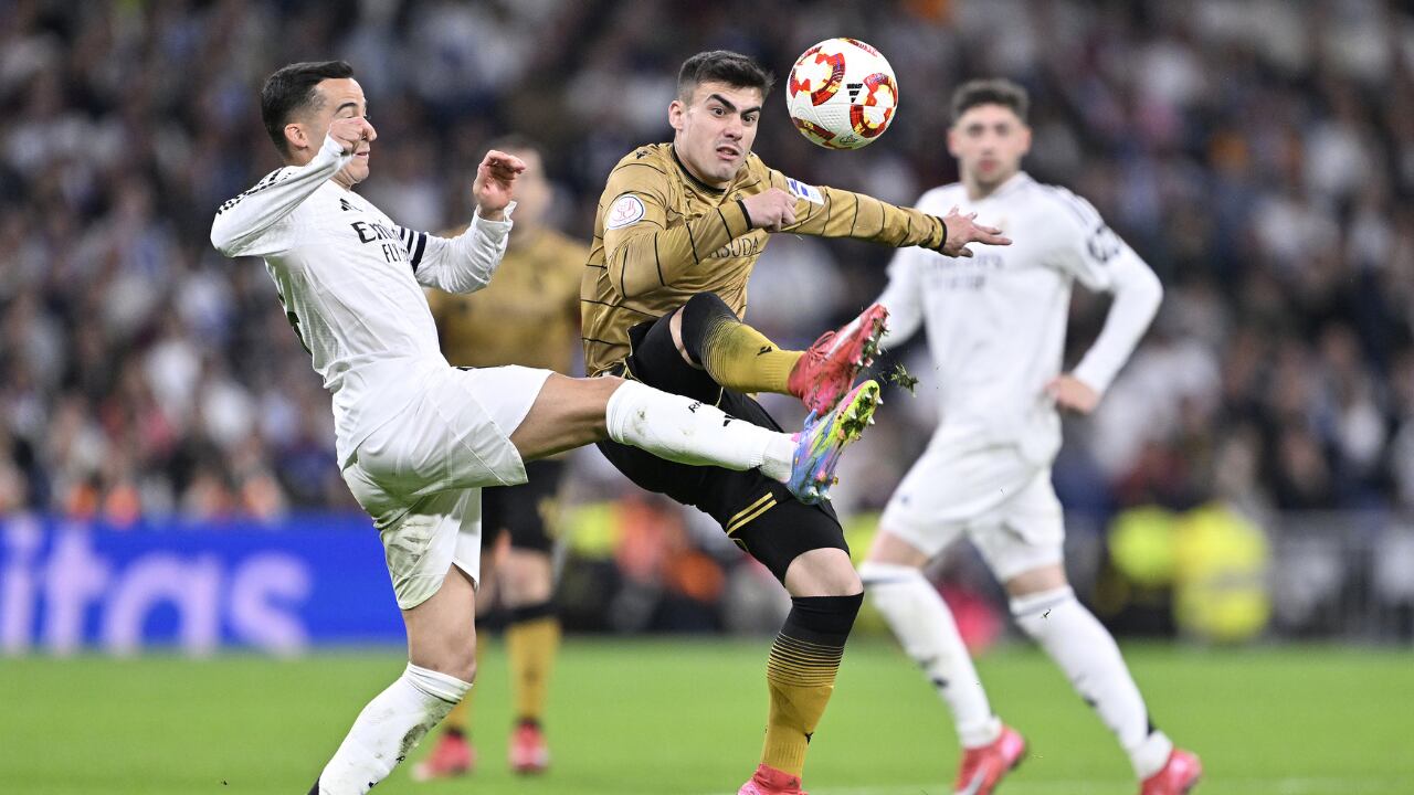 Real Madrid vs. Real Sociedad, por las semifinales de la Copa del Rey.