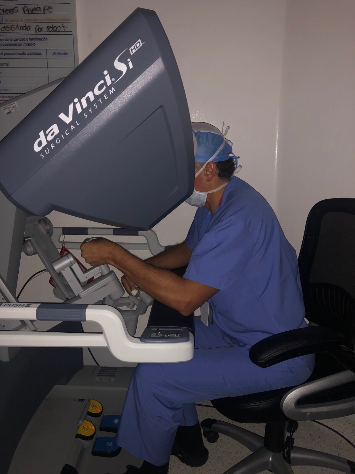 Cirugía robótica DaVinci