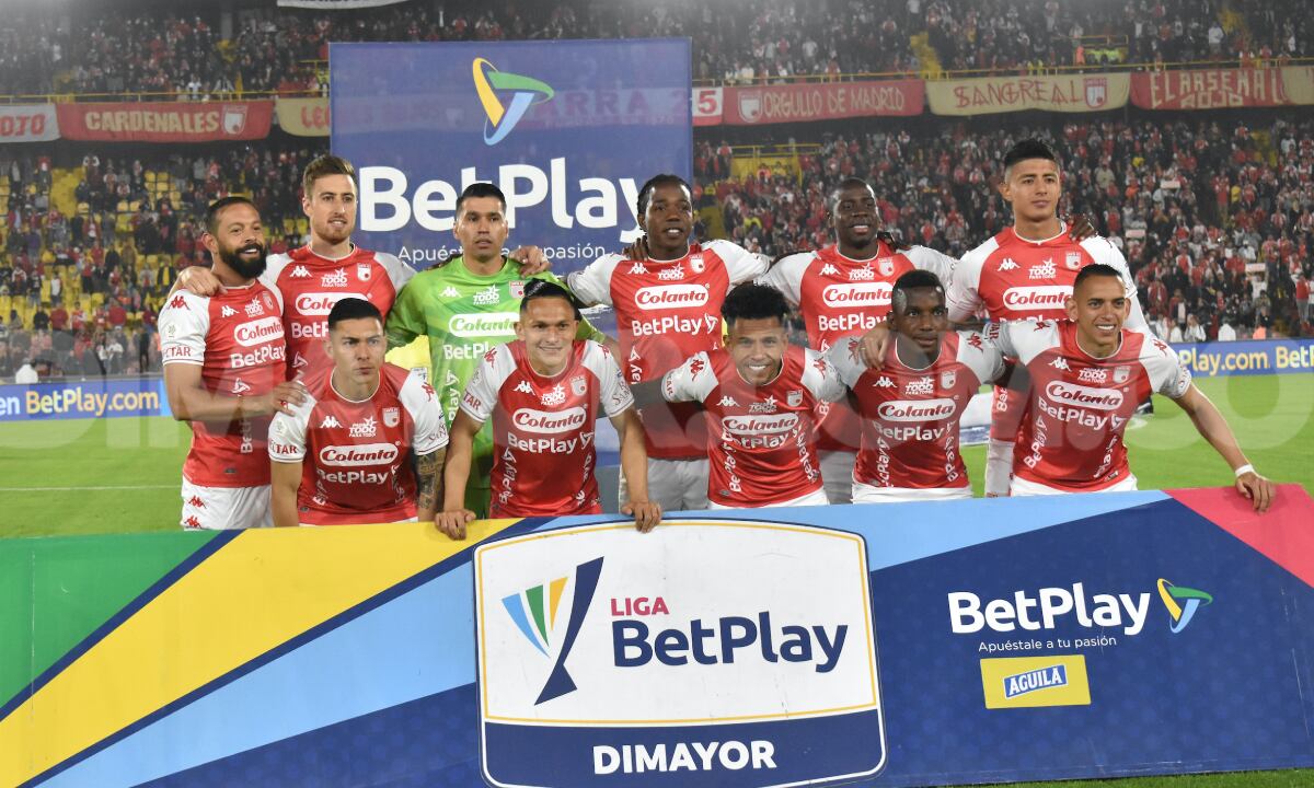 Independiente Santa Fe. Liga BetPlay II-2022 - Fecha 5. Foto: Dimayor