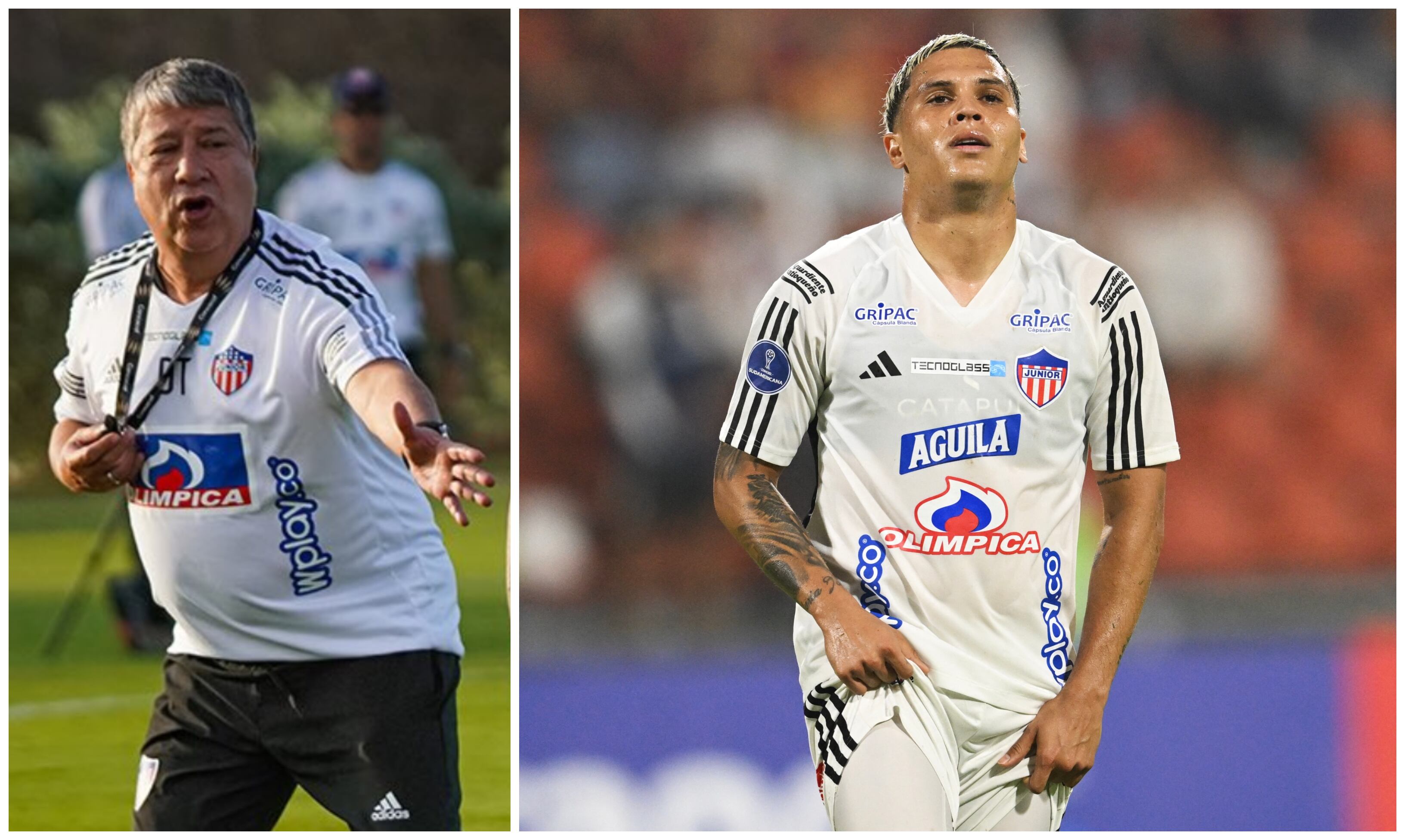 Bolillo Gómez habla de la continuidad de Juan Fernando Quintero en Junior de Barranquilla.