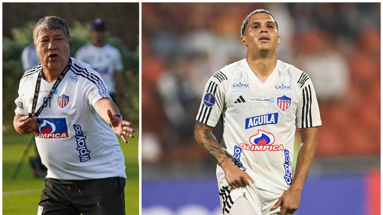 Bolillo Gómez habla de la continuidad de Juan Fernando Quintero en Junior de Barranquilla.