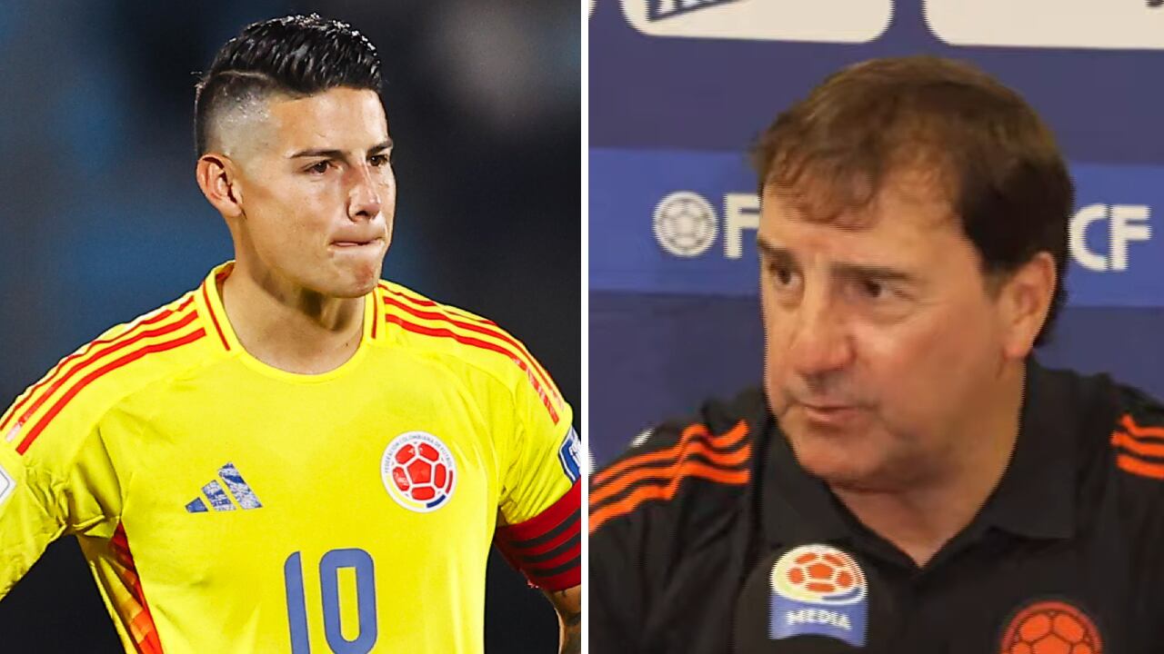 Néstor Lorenzo habló de la salud de James Rodríguez