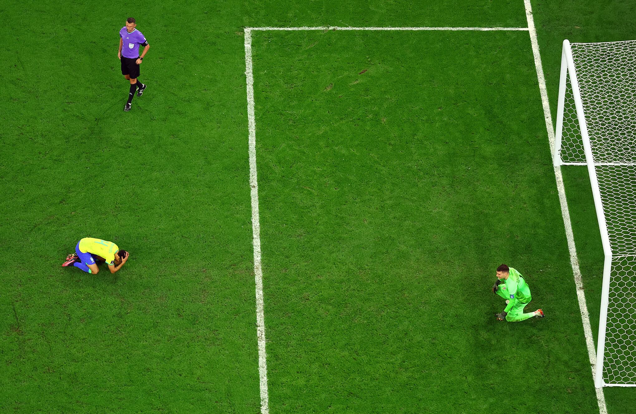 En imágenes : Así se vivieron los primeros partidos de cuarto de final en Qatar 2022