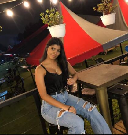 Manuela Carmona, tenía 20 años.