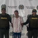 El hombre capturado por el delito de hurto