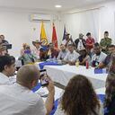 Acuerdo con mineros que bloqueaban vía en Antioquia, bajo Cauca.