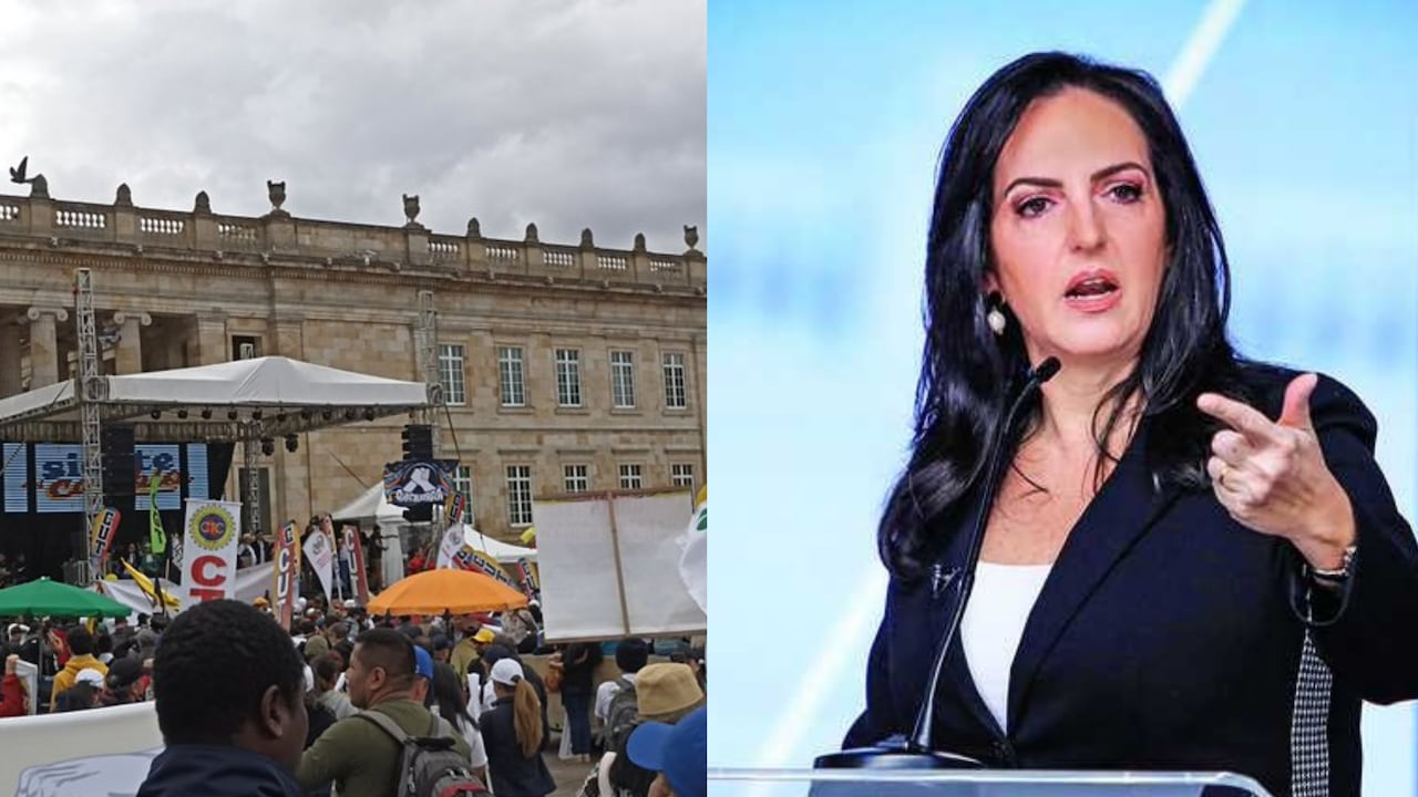 María Fernanda Cabal marcha Petro