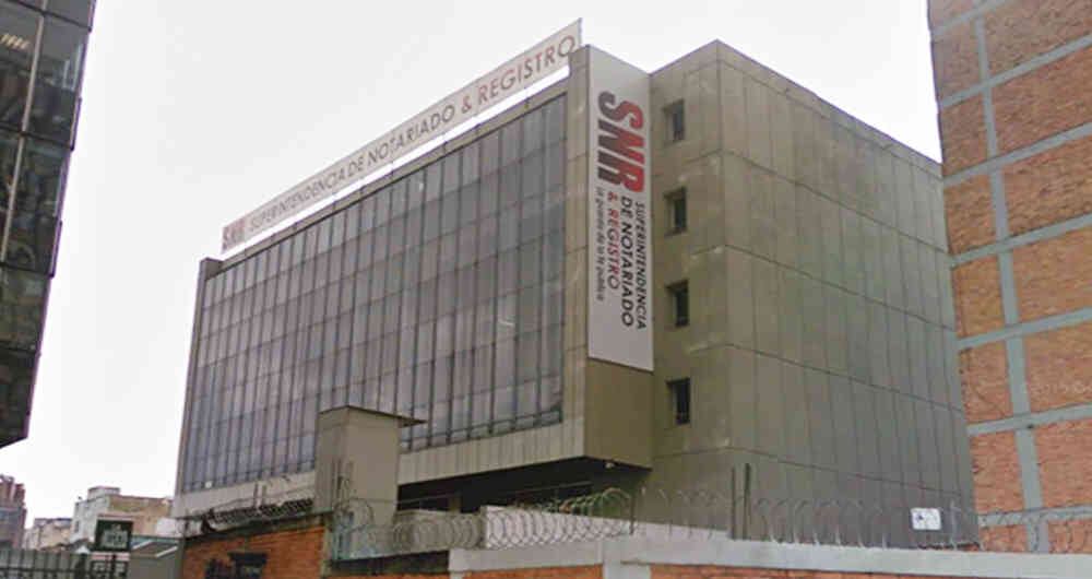 Superintendencia de Notariado y Registro.