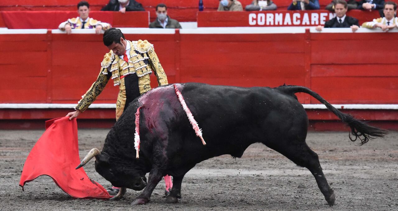 Emilio de Justo, torero español. Manizales, 6 de enero de 2022.