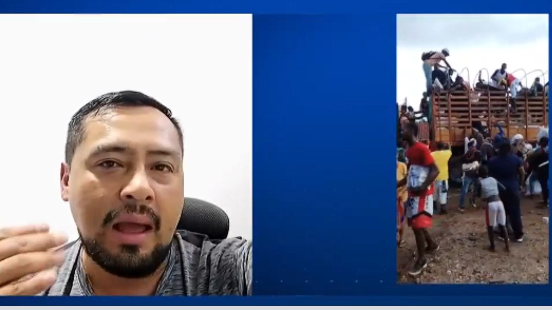 Andrés Charfuelan, presidente de la Asociación Colombiana de Camioneros (ACC), seccional Nariño, se refirió al traslado de ayudas humanitarias hacia las zonas afectadas por el terremoto.