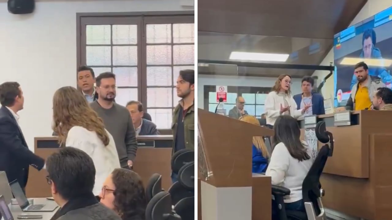 Una fuerte discusión se desató en el Concejo de Bogotá entre la secretaria de Movilidad, María Fernanda Ortiz, y el concejal Julián Forero durante un debate en la Comisión de Hacienda.