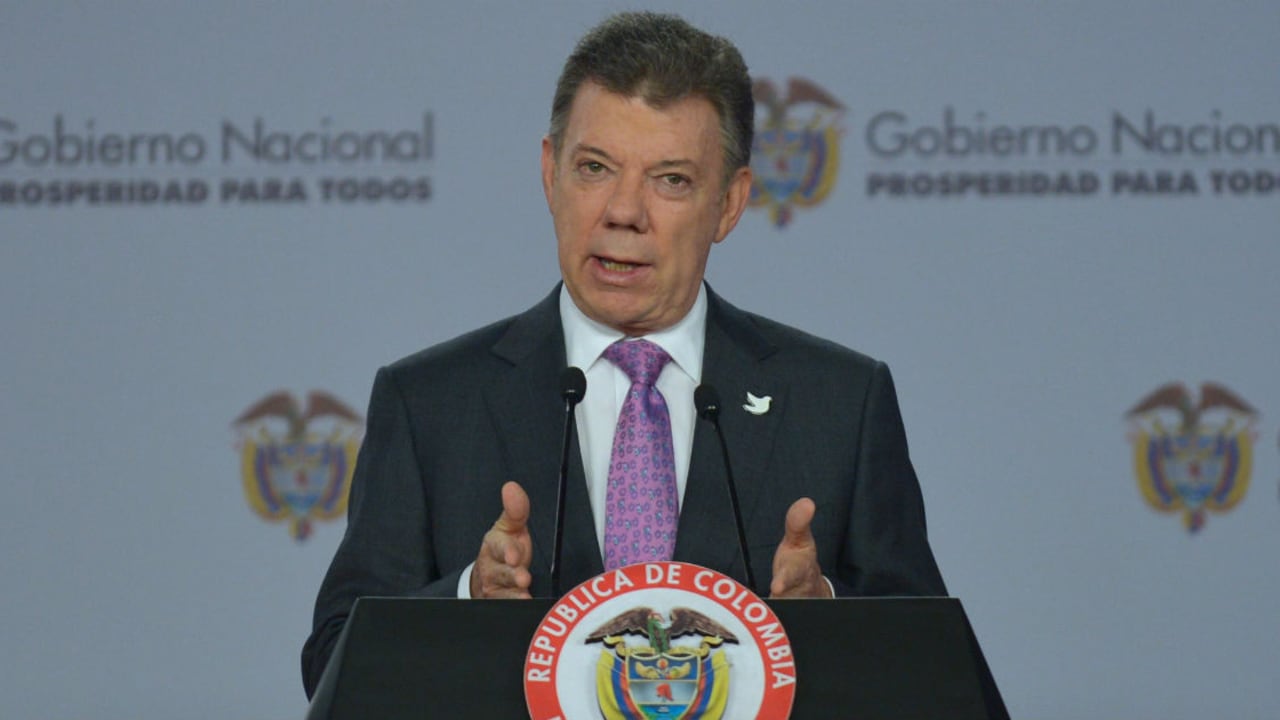 Juan Manuel Santos, expresidente de la República