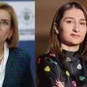 Procuradora Margarita Cabello y Laura Sarabia.