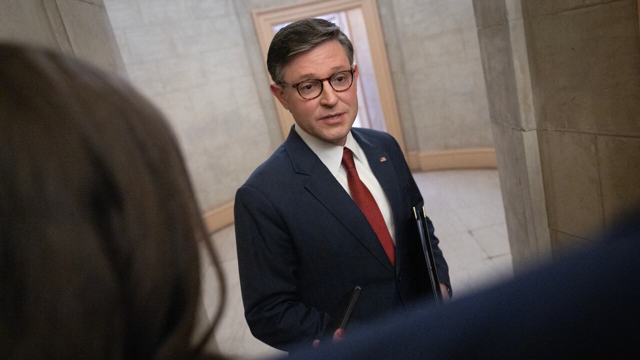 Mike Johnson, presidente de la Cámara de Representantes de Estados Unidos.