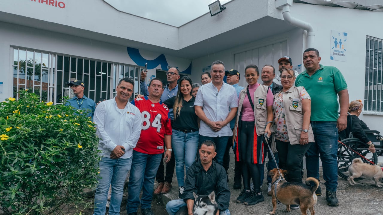 El alcalde de Pereira, Mauricio Salazar, acompañó la inauguración de la sede de Villa Santana. El bienestar animal es prioridad para la actual administración.