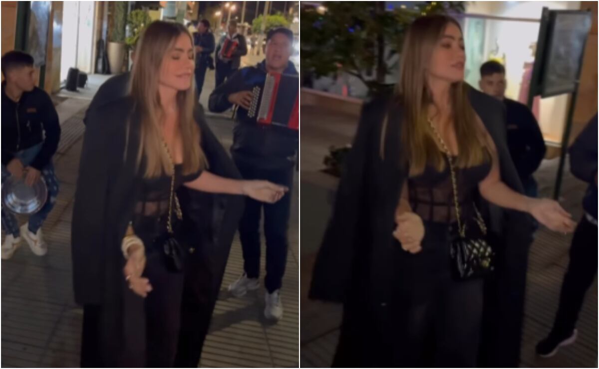 Sofía Vergara llegó a Colombia y fue recibida con bombos y platillos en Bogotá, para la promoción de su serie Griselda.