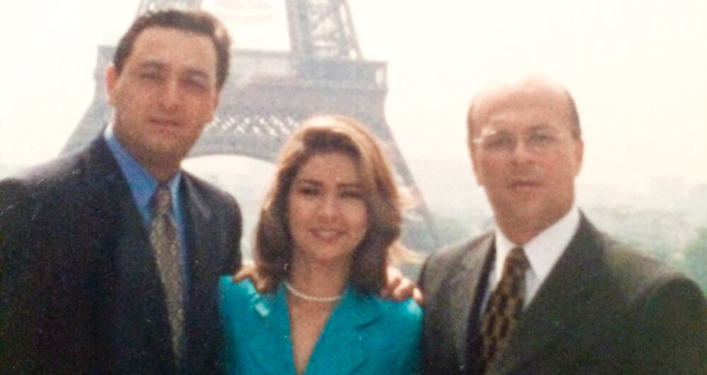 En 1998, en el cubrimiento del Mundial de Francia junto con Jorge Alfredo Vargas y Vicky Dávila.