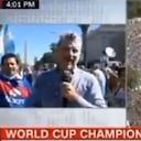 periodista de la cnn en Argentina tras triunfo en Qatar