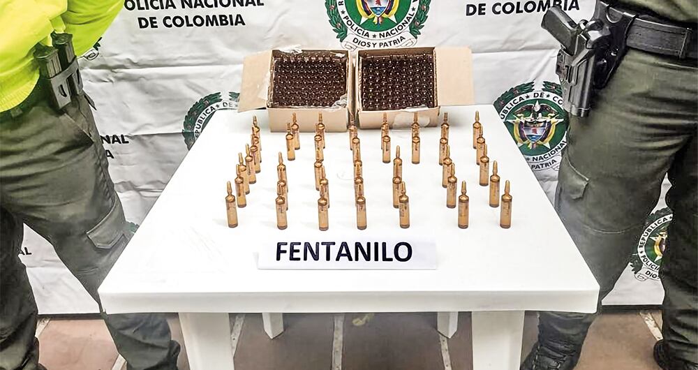 En una operación realizada el pasado 28 de julio, las autoridades de Medellín lograron decomisar el cargamento de fentanilo más grande que se había incautado en Colombia hasta ese momento.