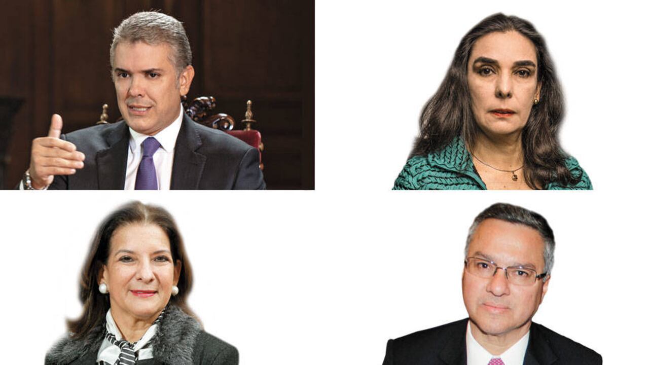 La fallida terna propuesta por el presidente Duque incluía a Clara María González, Margarita Cabello Blanco y Leonardo Espinosa. Las primeras críticas señalaban que ninguno de ellos tiene experiencia en derecho penal .