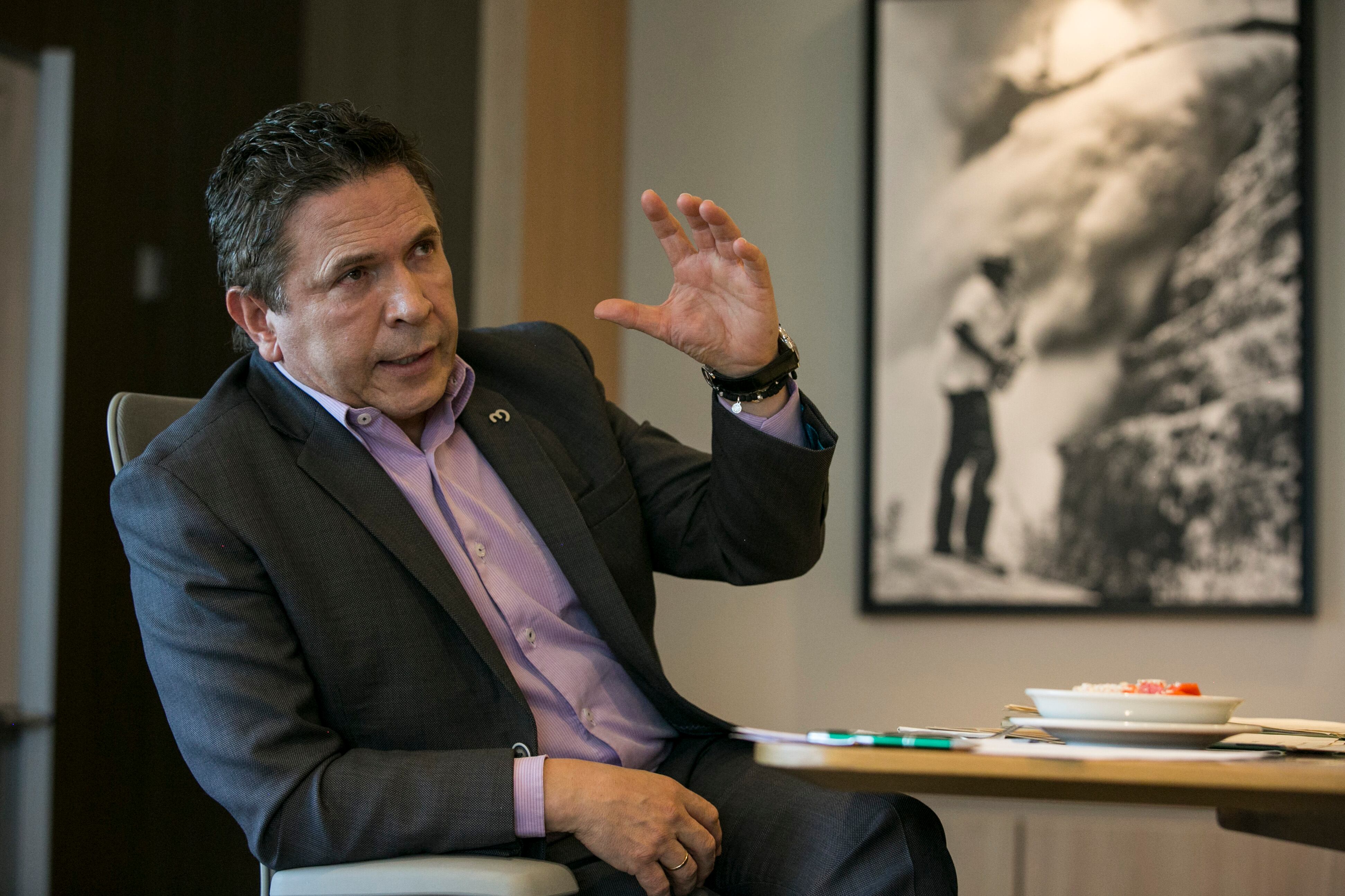 Entrevista al nuevo Gerente de EPM, Álvaro Guillermo Rendón López. Foto: David Estrada Larrañeta