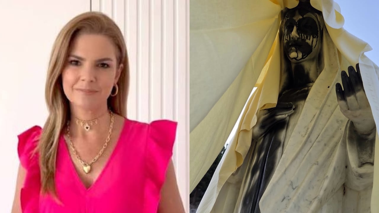 Rochi Stivenson reacciona tras vandalismo en el santuario de Medjugorje