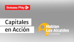 Cover de YouTube: Logo de Hablan los Alcaldes del proyecto Capitales en Acción - Asocapitales.