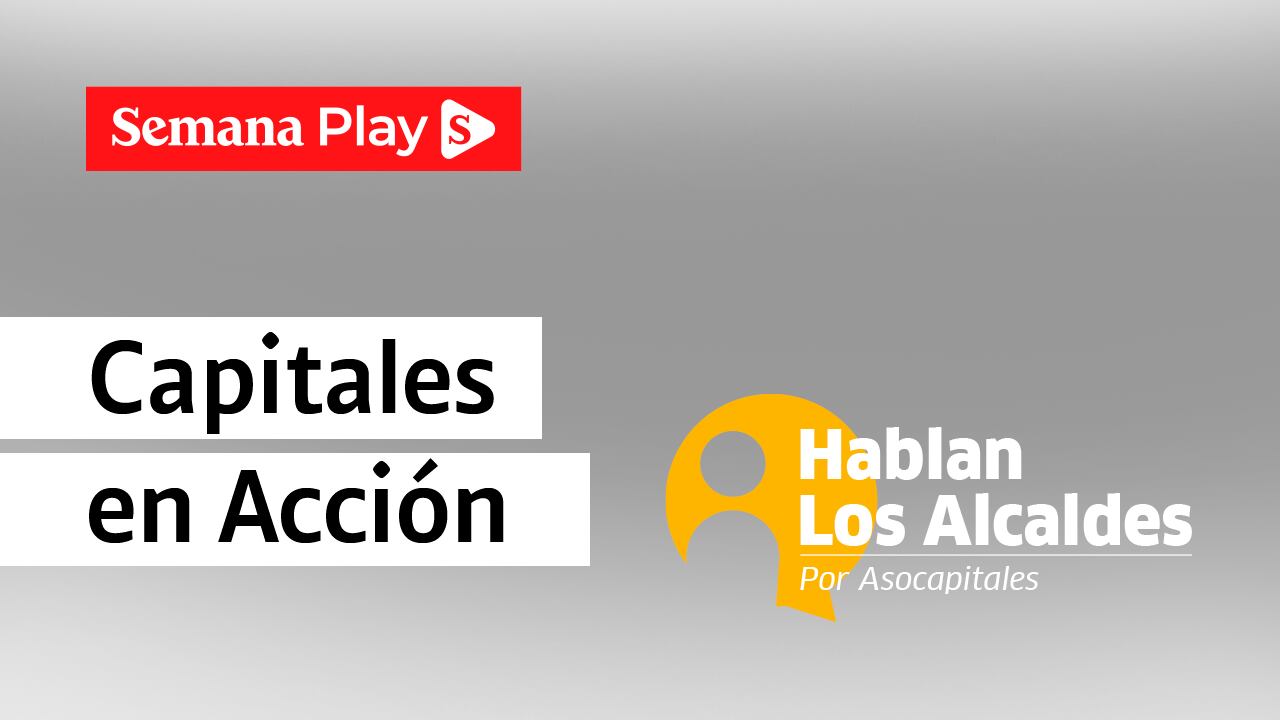 Cover de YouTube: Logo de Hablan los Alcaldes del proyecto Capitales en Acción - Asocapitales.