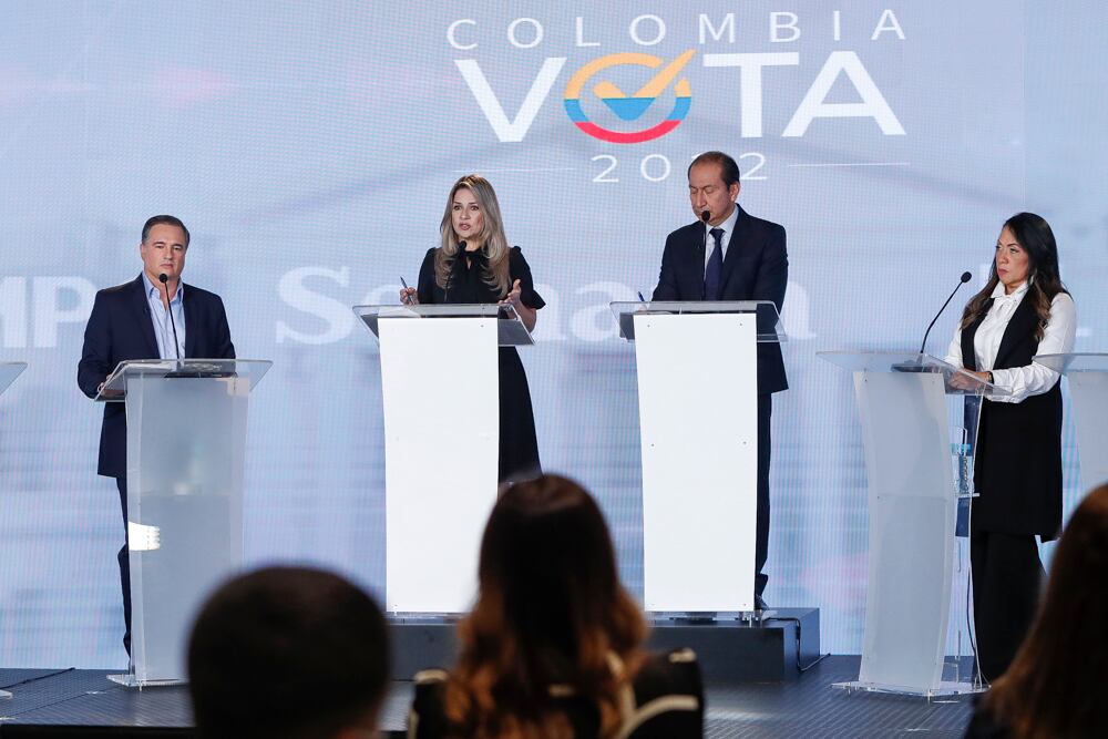 Debate Candidatos Vicepresidencia Vicky Dávila