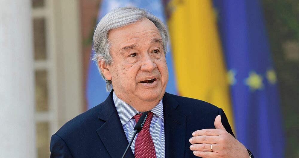 “La evidencia es irrefutable: las emisiones de gases de efecto invernadero están asfixiando nuestro planeta y poniendo en peligro a miles de millones de personas”.António Guterres Secretario General de la ONU