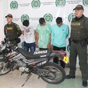 Los señalados delincuentes fueron capturados en el barrio Gaitán.