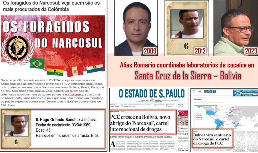 El seguimiento que le hicieron las autoridades en fuentes abiertas a alias Romario.