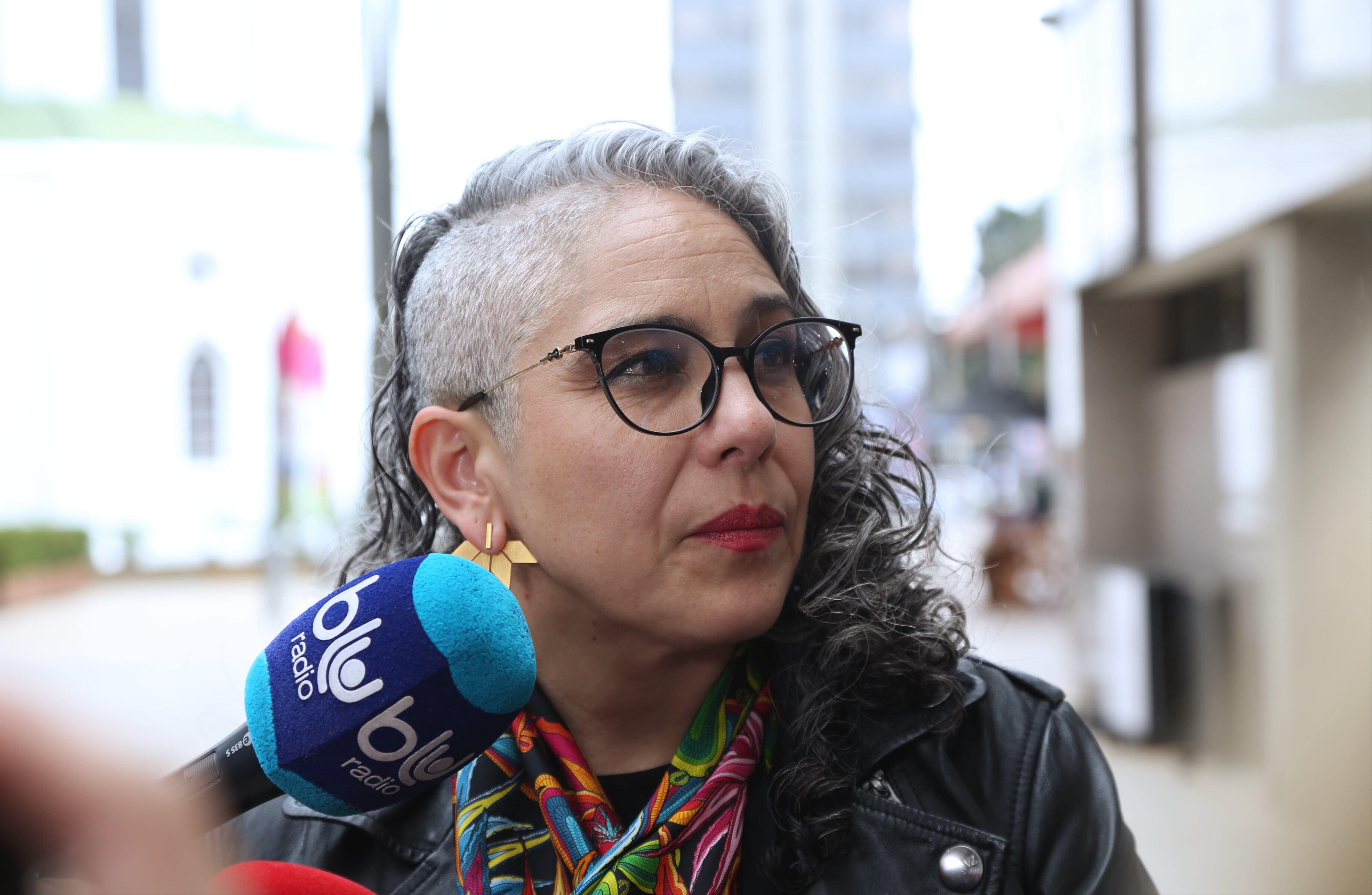 Senadora María José Pizarro llega a la Sala de Instrucción de la Corte Suprema de Justicia, Caso UNGRD