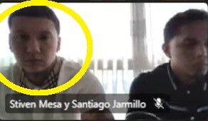 El cantante Blessd en la audiencia de reformulación de cargos.