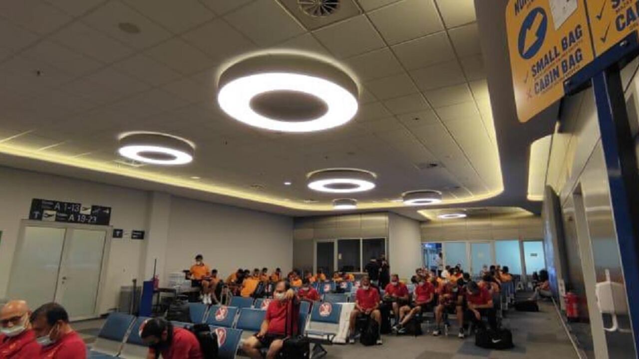 El viaje de los ‘leones’ de Turquía se dio para jugar un partido amistoso, frente al Olympiakos de Grecia.