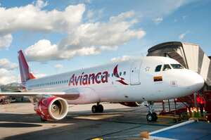 Avión de Avianca