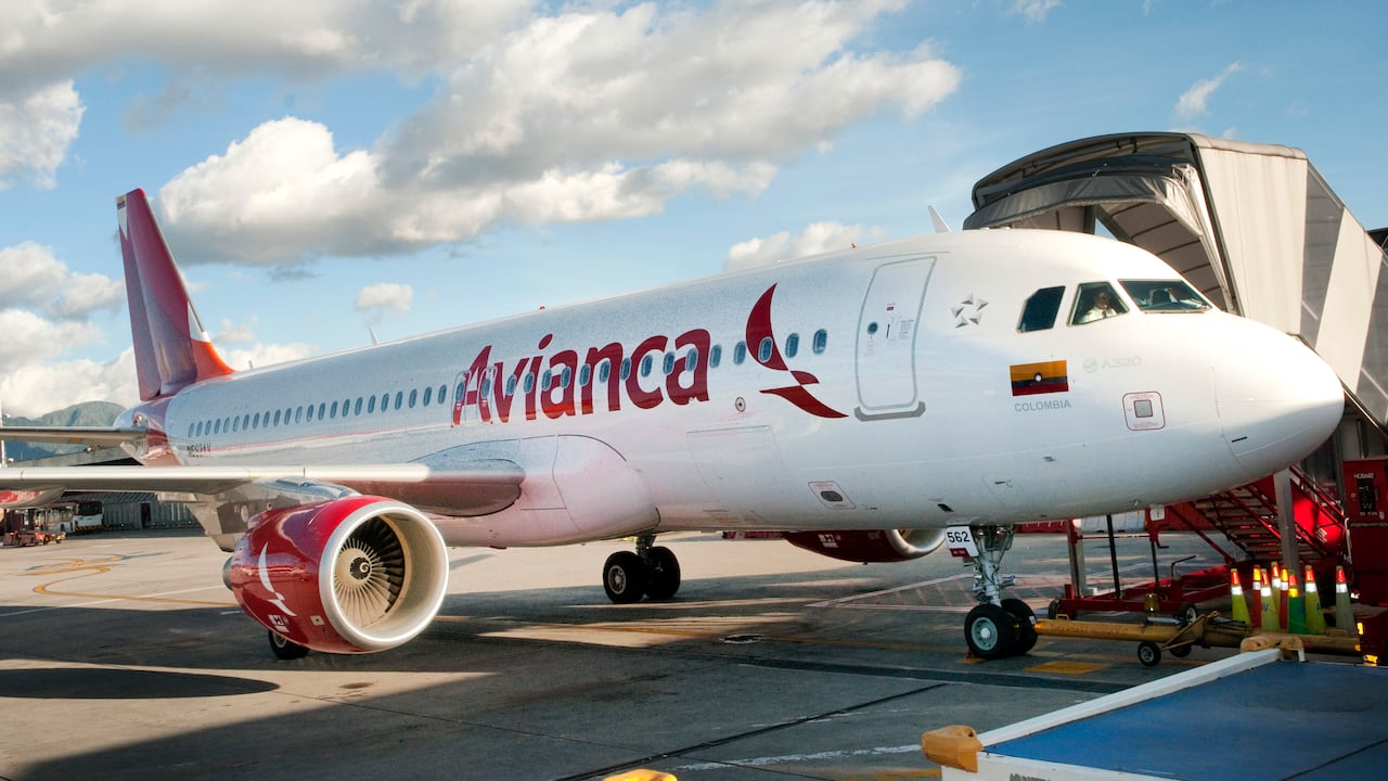 Avión de Avianca