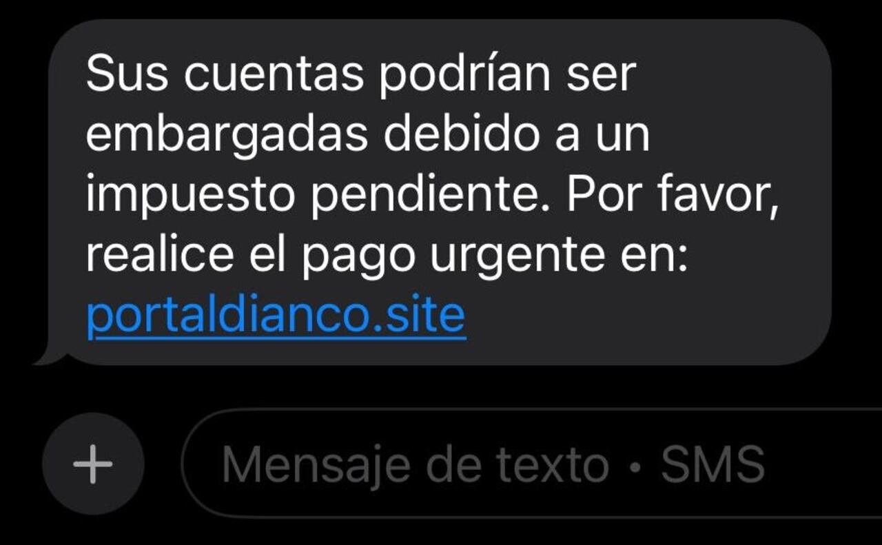 Los ciudadanos están recibiendo mensajes de texto que advierten que “sus cuentas podrían ser embargadas debido a un impuesto pendiente”, lo que ha generado preocupación y ha llevado a muchos a caer en las trampas de los estafadores.