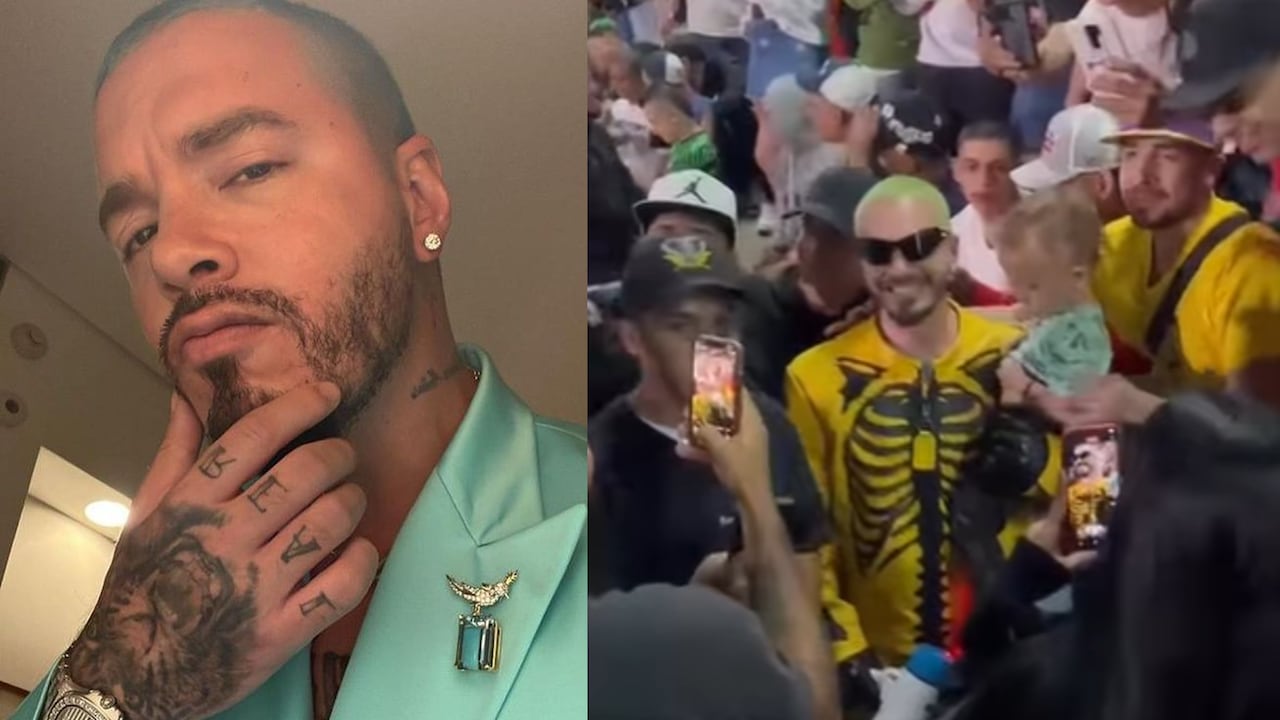 El cantante disfruto de la compañía de sus fans en plena grabación. Fotos: Instagram @jbalvin - @gusrincon.