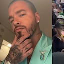 El cantante disfruto de la compañía de sus fans en plena grabación. Fotos: Instagram @jbalvin - @gusrincon.