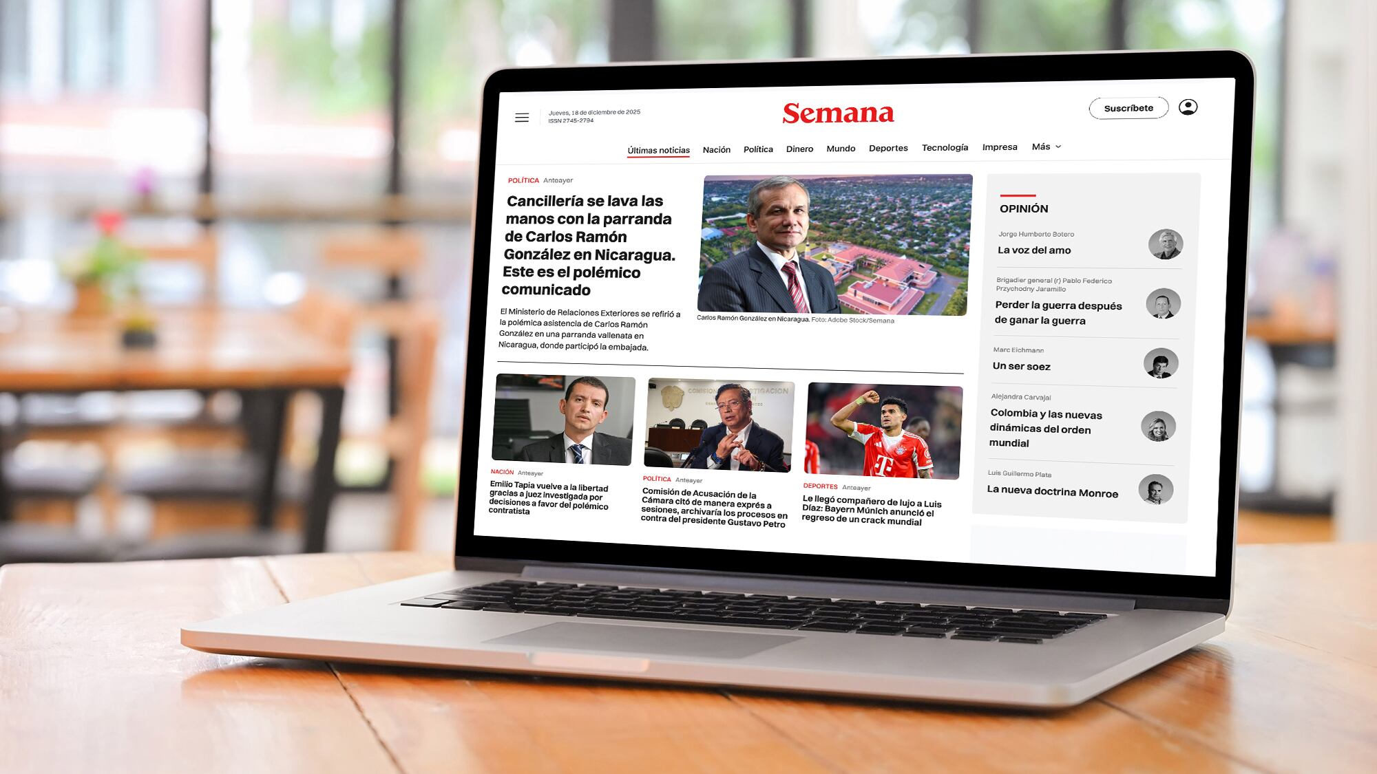 Rediseño Semana.com Semana diciembre 18 2025