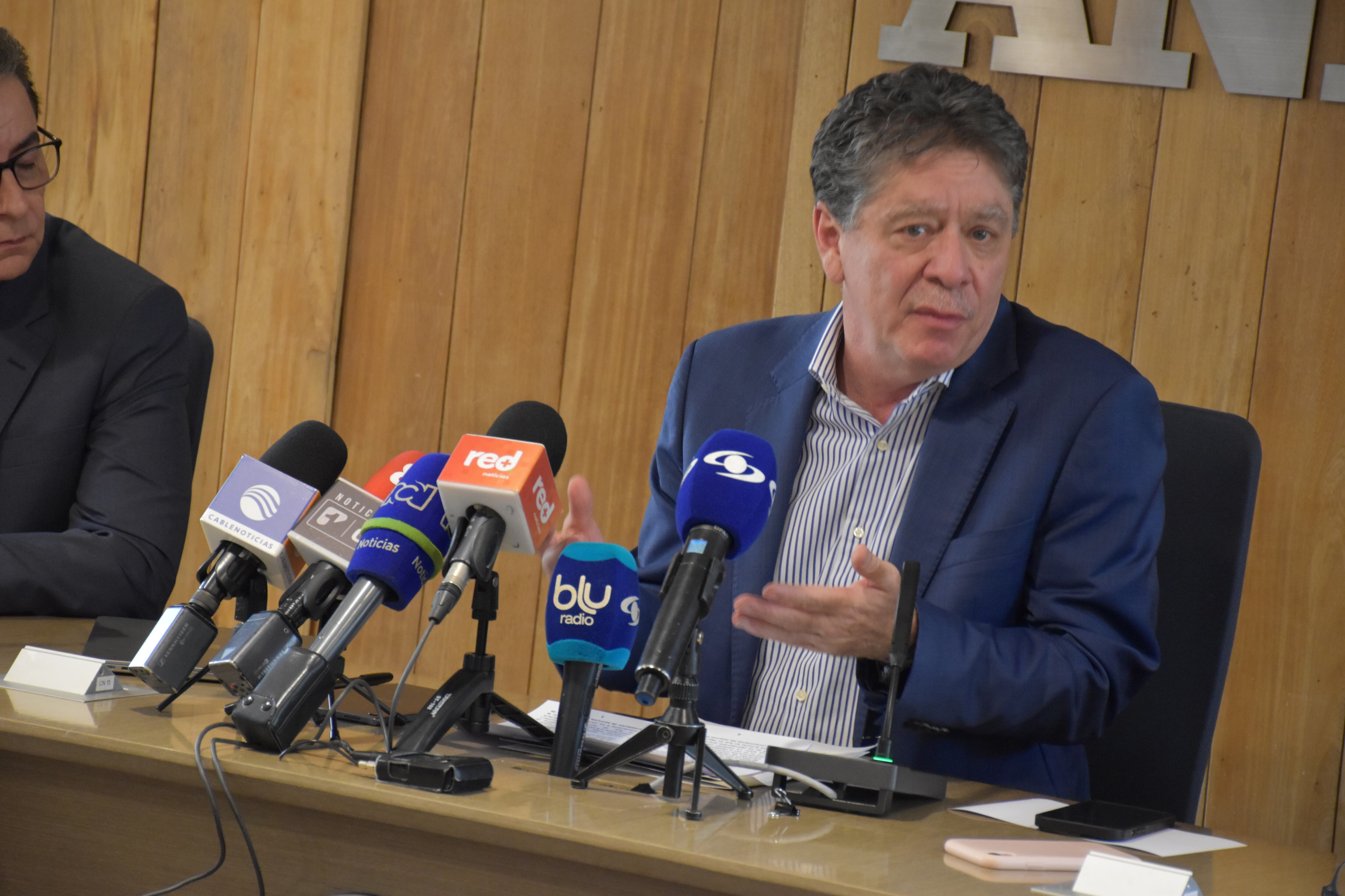 Bruce Mac Master, presidente de la Andi, aseguró que se pueden presentar problemas para los pacientes, por el problema de la financiación del sector salud. Cortesía: Andi