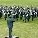 salida del General Nicacio Martinez Espinel
El general Eduardo Enrique Zapateiro Altamiranda asumió la Comandancia del Ejército Nacional en ceremonia efectuada este lunes en la Escuela Militar de Cadetes José María Córdova
Bogota dic 30 2019
Foto Guillermo Torres Reina - Semana